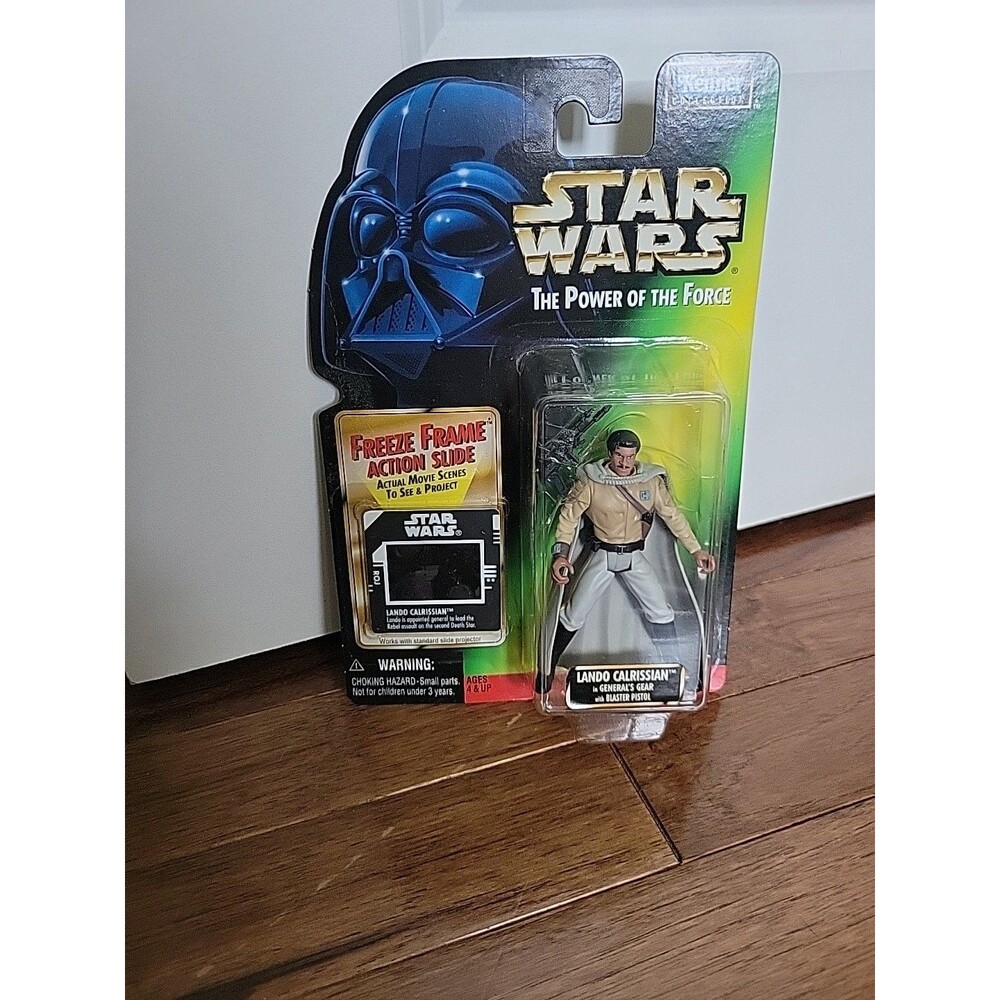 Kenner Star Wars: Lando Calrissian In General's Gear With Slide Action Figure